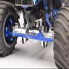 Aluminum 7075 Steering Tie Rod for Losi 1/18 Mini LMT 4X4 Brushed Monster Truck RTR-LOS01026 Upgrade Parts - Blue view 3