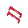 Aluminum 7075 Crossbar / Shock Mount for Losi 1/18 Mini LMT 4X4 Brushed Monster Truck RTR-LOS01026 Upgrade Parts - Red view 1