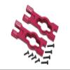 Aluminum 7075 Body Mount Cross Bar for Losi 1/18 Mini LMT 4X4 Brushed Monster Truck RTR-LOS01026 Upgrade Parts - Red view 1