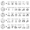 5 Pcs Food Dice Decision Maker Gifts for Boyfriend, Food Decision Maker Gifts Boyfriend Girlfriend Gifts Date Night Gifts for Couples view 3