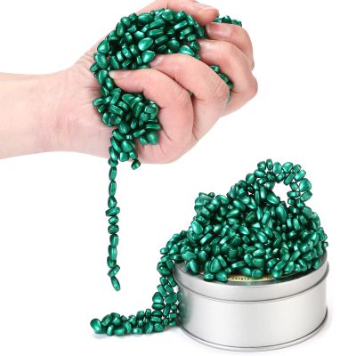 550pcs Green Magnet Balls Desk Toys for Adults, Ferrite Crags Magnetic Putty Desk Fidget Toys for Office