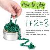 550pcs Green Magnet Balls Desk Toys for Adults, Ferrite Crags Magnetic Putty Desk Fidget Toys for Office view 3
