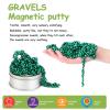 550pcs Green Magnet Balls Desk Toys for Adults, Ferrite Crags Magnetic Putty Desk Fidget Toys for Office view 4