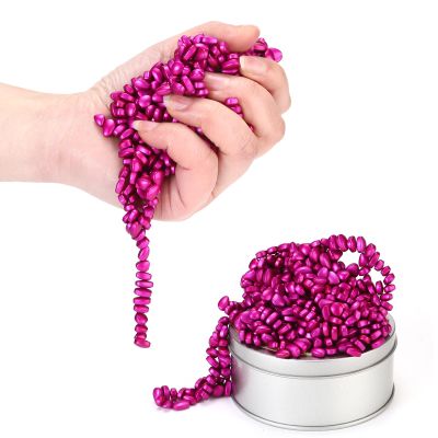 550pcs Rose-red Magnet Balls Desk Toys for Adults, Ferrite Crags Magnetic Putty Desk Fidget Toys for Office