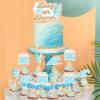kreat4joy Surf Baby Shower Decorations - Surfboard Balloons, Cake & Cupcake Toppers, Banner Garland for Boy & Girl view 3