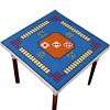 1PCS Mahjong Mat 30.7-inch 32.7-inch 34.7-inch 31.5-inch Non-Slip and Noise Reduction Mahjong Card Game Table mat, with Bag (Color : Blue, Size : 32.7x32.7inch) view 1
