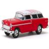 1955 Chevy Nomad Red with White Top Starsky and Hutch (1975-1979) TV Series Hollywood Special Edition 1/64 Diecast Model Car by Greenlight 44855A view 1