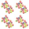 VICASKY 80 Pieces Fake Eyeballs Glow in the Dark Bouncy Balls Bouncy Nativity Crafts Bouncy Bouncy Halloween view 1