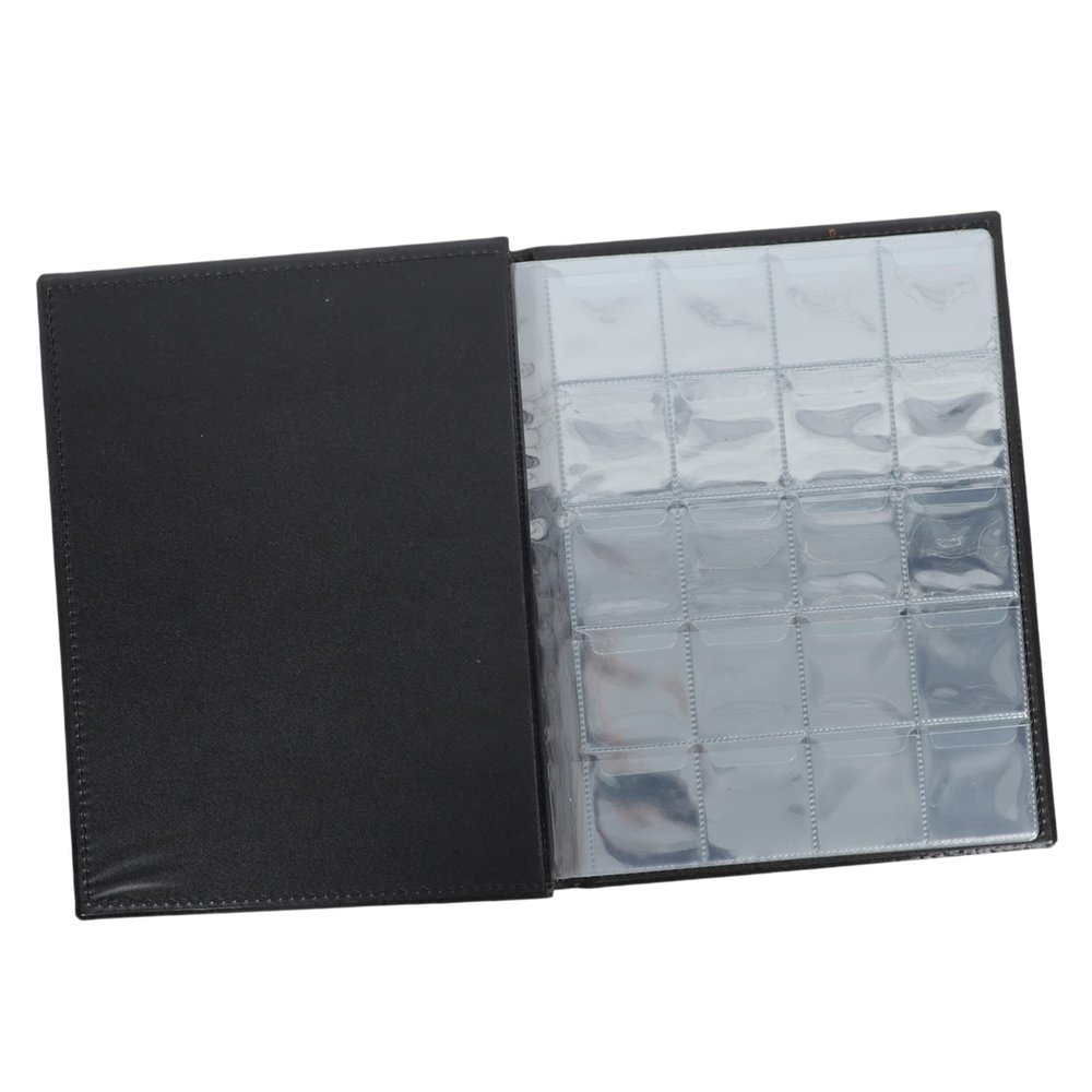 EXCEART Simple Collection Album Storage Folder Holder Collection Holder for Money Stamps