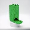 HERO Creations Dice Tower for Dungeons & Dragons, Pathfinder, Warhammer, RPG and Table Top Games, Black (Green) view 2