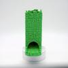 HERO Creations Dice Tower for Dungeons & Dragons, Pathfinder, Warhammer, RPG and Table Top Games, Black (Green) view 3