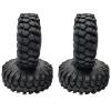 Tsolay 4PCS 1.9 Inch Rubber Tyre 1.9 Wheel Tires 108X40MM for 1/10 RC Crawler for for Traxxas TRX4 Axial SCX10 III AXI03007 90046 Modification Accessories, Tsolay-01 view 2