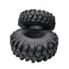 Tsolay 4PCS 1.9 Inch Rubber Tyre 1.9 Wheel Tires 108X40MM for 1/10 RC Crawler for for Traxxas TRX4 Axial SCX10 III AXI03007 90046 Modification Accessories, Tsolay-01 view 3