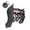 Adjustable Carbon Fiber Rear Wing Mount Set for 1/7 Arrma 6s Limitless F1 Upgrades Parts (Black) view 4