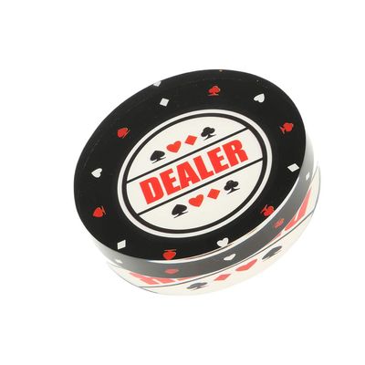 Aosekaa Large Acrylic Dealer Button Puck Game Supplies 3inch