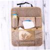 CALLARON Car Seat Back Organizer Bag Oxford Cloth Storage Bag for Mobile Books Snacks Toys Car Seat Protector Easy Install view 3