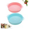 VANZACK 4pcs Plastic Garden Sieve Handle Lightweight Mesh Tool for Soil and Compost for Gardens and Balconies and view 2