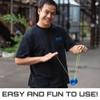 Cheatcode Yoyo by Brandon Vu | Master Fingerspin Tricks | Responsive & Unresponsive Yo-yo for Kids, Teens & Adults | Great Yo Yo for Beginners | Extra Professional Ball Bearing Kit Included | Offset view 3
