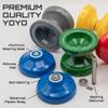 Cheatcode Yoyo by Brandon Vu | Master Fingerspin Tricks | A Responsive & Unresponsive Yo-yo for Kids, Teens & Adults | Great Yo Yo For Beginners | Extra Professional Ball Bearing Kit Included | Offset view 2