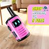 Toys for 3-8 Year Old Girls: comedyfun Mini Robots Walkies Talkies 2 Pack Christmas Birthday Gifts for 3 4 5 6 7 8 Year Old Girls Outdoor Toys Age 5 6 7 8 Girl Stocking Stuffers Camping Hiking view 4