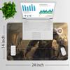 for MTG Playmat with Zones, 24 x 14 in Smooth Surface Card Game Playmat, for TCG Playmat with Storage Bag and 6 Dice, Orc Overlord for MTG Mat Mouse Pad view 2