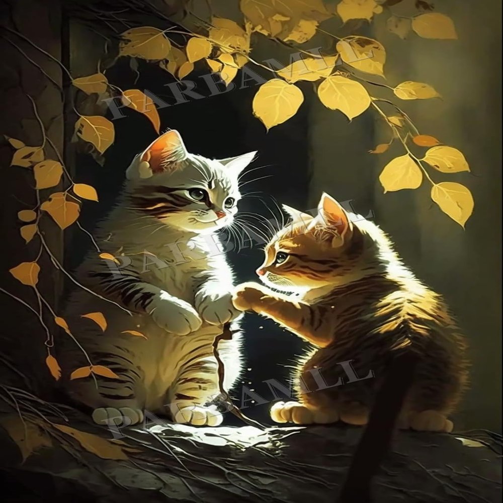 1000 Piece Adult Jigsaw Puzzle, Cat in The Sunshine, Puzzle Educational Gift, Room Decor or Cafe Decor Exercise Willpower Relaxation or Gifts for Friends