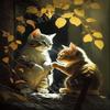 1000 Piece Adult Jigsaw Puzzle, Cat in The Sunshine, Puzzle Educational Gift, Room Decor or Cafe Decor Exercise Willpower Relaxation or Gifts for Friends view 1