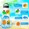 100Pcs Cute Animal Stickers for Water Bottles, Non-Repeating Tear-Resistant Waterproof Vinyl Water Bottles Sticker for Classroom, Reusable Residue-Free Stickers view 4