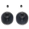 27T Pinion Gear Motor Gear Compatible with Traxxas UDR Unlimited Desert Racer Parts 5647 32P 0.8M 5mm Shaft Hard Steel Upgrade 2Pcs(27T) view 1