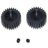 27T Pinion Gear Motor Gear Compatible with Traxxas UDR Unlimited Desert Racer Parts 5647 32P 0.8M 5mm Shaft Hard Steel Upgrade 2Pcs(27T) view 4
