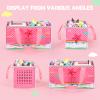 Carrying Case for Tonies Starter Set & Storage Bag for Tonies Figurine, Outdoor Hand Bag for Toniebox 2 Audio Player and Dolls Musical Toy Folding Bag for Kids Toniebox Accessories (Rainbow Pattern) view 3