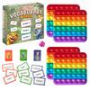 THE FIDGET GAME Vocabulary Words, Flash Card Game, Grade 4-6, Ages 9-12, Develop Communication and Reading Comprehension Skills, Fidget Mats, Learning Guide & PDF Workbook Included view 1