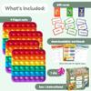 THE FIDGET GAME Vocabulary Words, Flash Card Game, Grade 4-6, Ages 9-12, Develop Communication and Reading Comprehension Skills, Fidget Mats, Learning Guide & PDF Workbook Included view 2