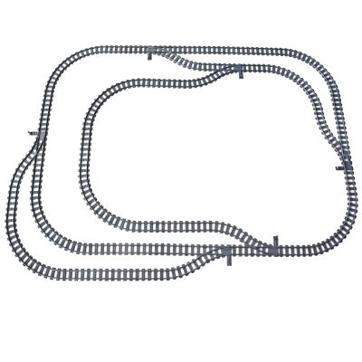 Building Blocks Train Track System - Urban Railway Accessories for Major Brands