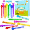 Easter Basket Goodie Bags Stuffers for Kids,32 Pack Mini Bubbles Party Favors for Toddlers,Easter Gift Treat Goody Bags Pinata Fillers,Easter Essentials Stuff Non Candy Classroom Prizes for Boys Girls view 1