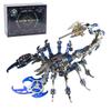 3D Metal Puzzles for Adults, Scorpion King DIY Model Kit, Colorful 3D Brain Teaser Puzzle Stainless Steel Hand Assembled Detachable Model, ArtCraft Desk Ornaments Toy view 1