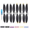 16PCS Replacement Propeller for D-- Mavic Mini Drone 4726 Light Weight Props Blade Wing Fans Accessory Spare Parts Screw Kits (Color : 16PCS Silver) view 2