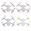 16PCS Replacement Propeller for D-- Mavic Mini Drone 4726 Light Weight Props Blade Wing Fans Accessory Spare Parts Screw Kits (Color : 16PCS Silver) view 3
