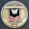 Junk and Disorderly, AZ Challenge Coin: Navy Petty Officer Second Class (Engraving Available) view 2