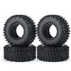 4PCS 1.0" Soft Rubber All Terrain Wheel Tires 50 * 20/54 * 23mm for 1/24 RC Crawler Car Axial SCX24 90081 Upgrade Tyres Modification Accessories (Size : 54x23mm) view 1