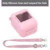 RAWECUD Silicone Case for Bitzee Original Interactive Toy Digital Pet with 15 Animals, Protective Skin Cover for Bitzee Original Virtual Electronic Digital Pet Accessories (Pink Case) view 2