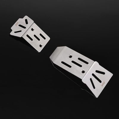 Palumma RC Chassis Armor for Arrma 1/18 Granite Grom RC, Stainless Steels RC Skid Plate Compatible with Arrma 1/18 Granite Grom RC Upgrade Parts