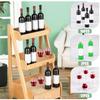 24 Pcs Mini Wine Bottles, 1:12 Scale Miniature Red Wine Bottle, Dollhouse Miniature Bottles, Mini Cocktail Glasses Drink Cups for Dollhouse Kitchen Decoration Accessories view 2