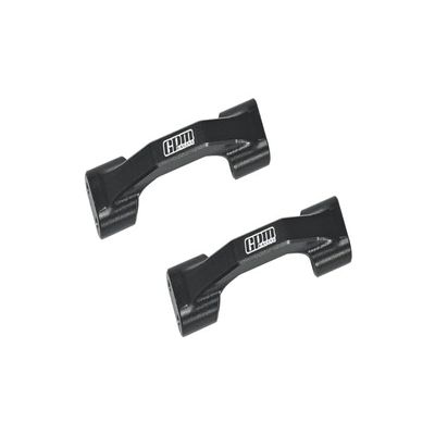 Aluminum 7075 Hoop Crossbar for Losi 1/18 Mini LMT 4X4 Brushed Monster Truck RTR-LOS01026 Upgrade Parts - Black