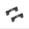 Aluminum 7075 Hoop Crossbar for Losi 1/18 Mini LMT 4X4 Brushed Monster Truck RTR-LOS01026 Upgrade Parts - Black view 1