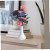 ibasenice 5set Congrats Graduation Table Decorations of Vibrant Vase Picks for Party Centerpieces Decorative Sticks for Dining Tables Photo Props view 3