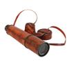 32-Inch Ship Captain Brass Telescope  Handmade Vintage Spyglass with Leather Case  Nautical Maritime Scope for Adults & Kids, Pirate Spy Glass Gift view 4