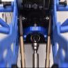 Aluminum 7075 Hoop Crossbar for Losi 1/18 Mini LMT 4X4 Brushed Monster Truck RTR-LOS01026 Upgrade Parts - Blue view 2