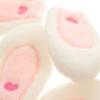 WRITWAA 10pcs Adorable Bunny Ear Hair Accessories for Headbands Cute for Projects and Easter Celebrations White view 3