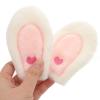 WRITWAA 10pcs Adorable Bunny Ear Hair Accessories for Headbands Cute for Projects and Easter Celebrations White view 4